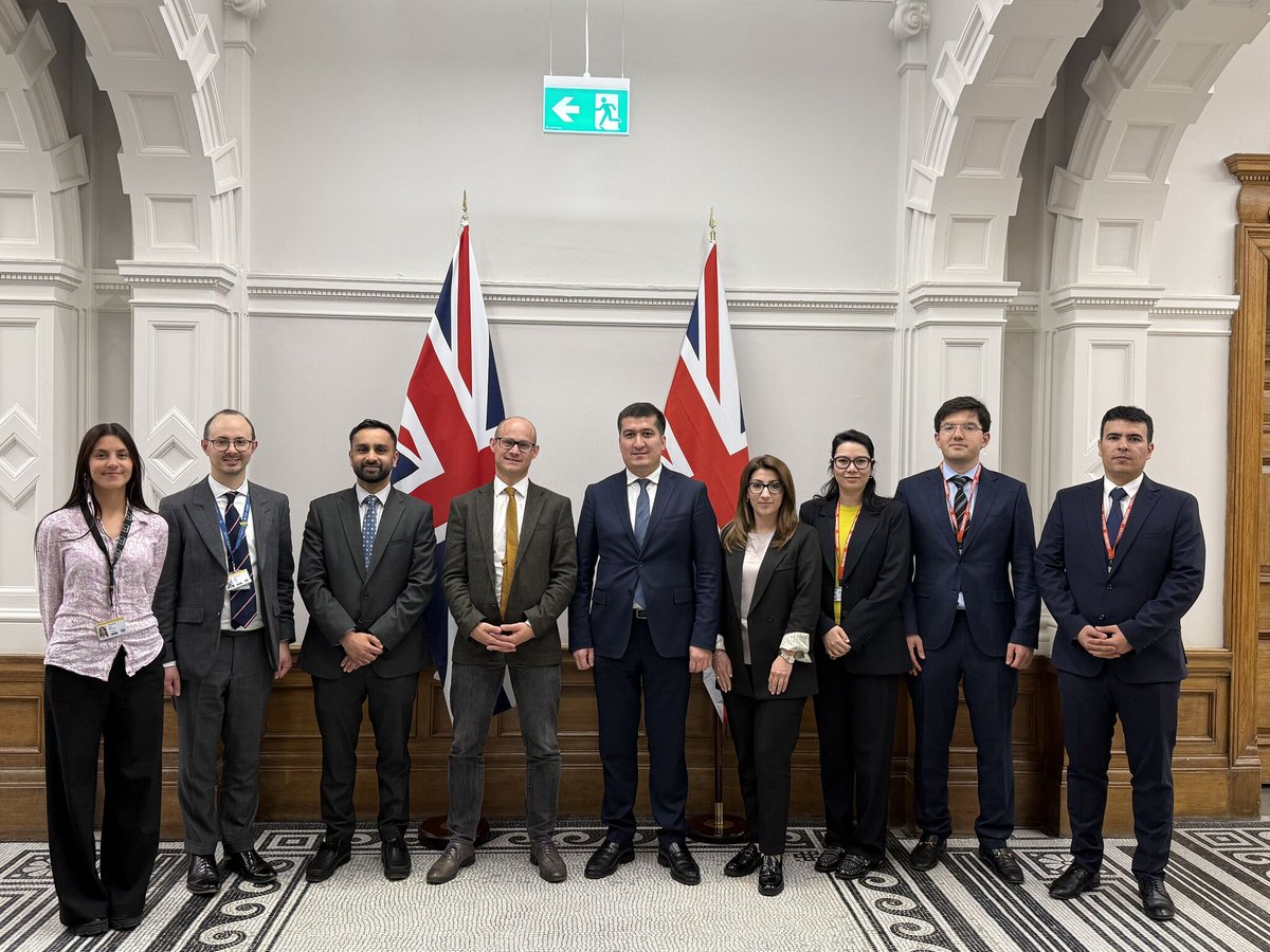 Delighted the UK and Uzbekistan have concluded bilateral WTO accession talks - a key milestone in Uzbekistan’s path to WTO membership. This reflects our strong and growing trade ties, and the UK’s continued support for Uzbekistan’s economic reform agenda. 🇬🇧🤝🇺🇿 #WTO #Trade