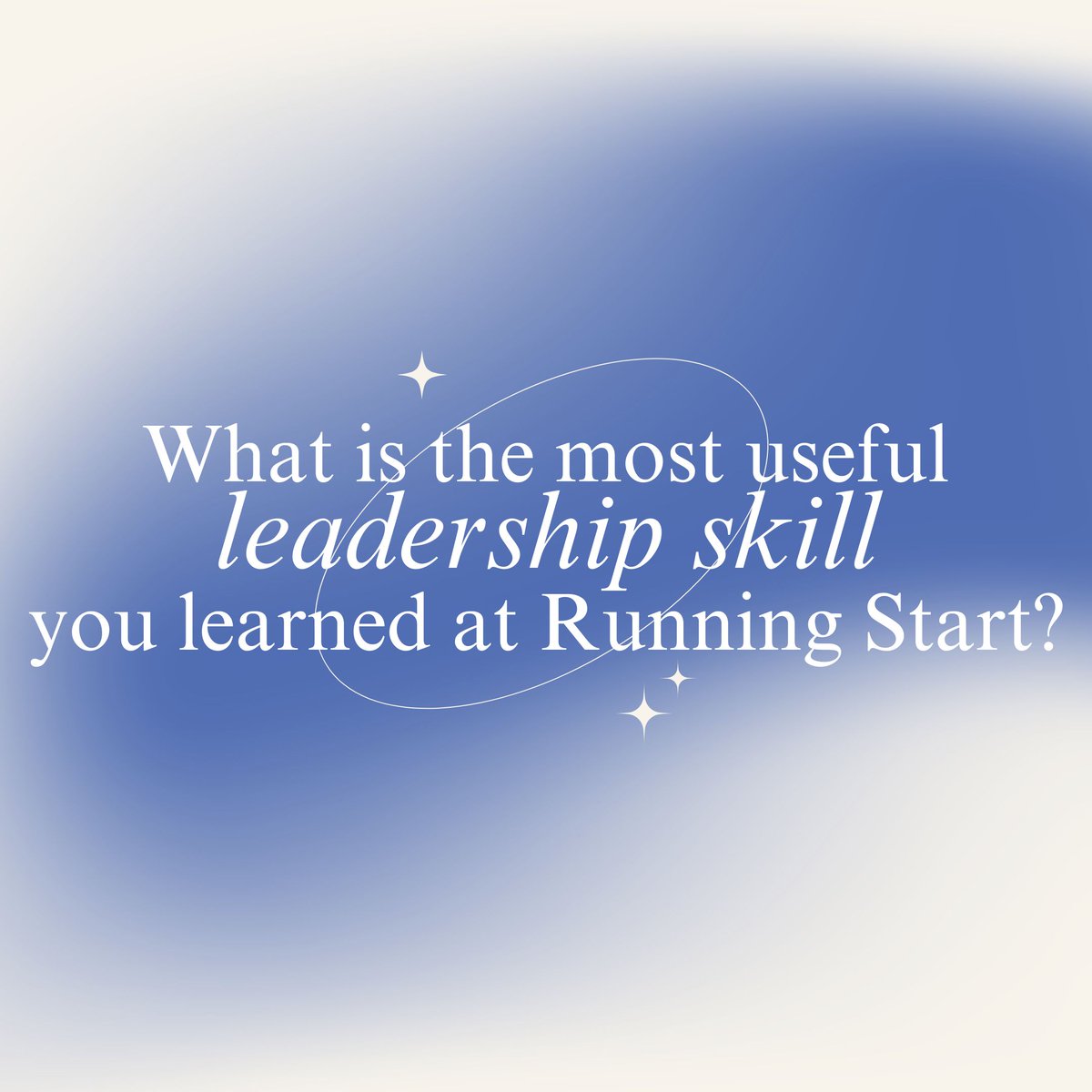 Runing Start alums: what's a skill you learned at Running Start that you use today? Campaign skills are transferrable to countless leadership opportunities; let us know how you've used them lately!