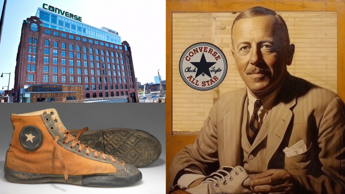 En 1907, un joven estadounidense se caía por las escaleras de su casa. No era la primera vez, así que decidió crear un calzado que tuviera gran adherencia.

Así nacían unas zapatillas que cambiarían para siempre la historia del deporte: Converse

Tira del hilo 🧵👇🏽👇🏽👇🏽