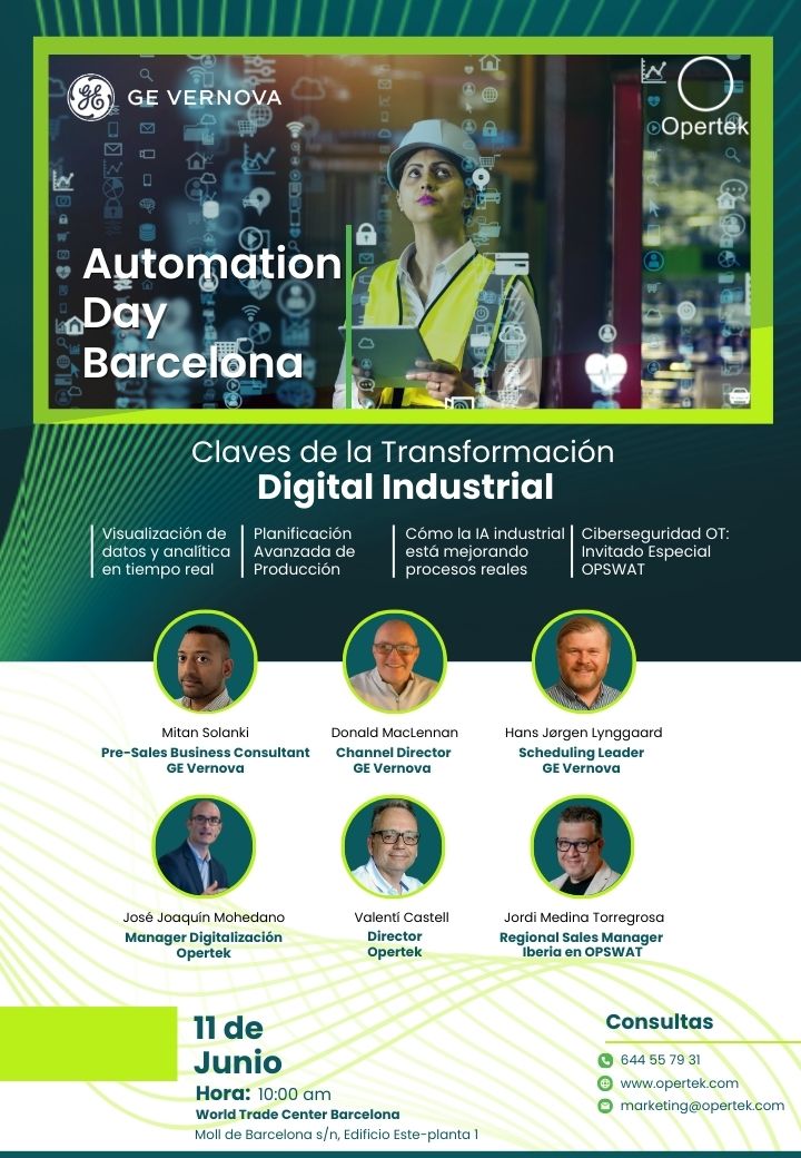 OpertekOficial's tweet image. Si la 𝐩𝐫𝐨𝐠𝐫𝐚𝐦𝐚𝐜𝐢𝐨́𝐧 𝐝𝐞 𝐥𝐚 𝐩𝐫𝐨𝐝𝐮𝐜𝐜𝐢𝐨́𝐧 te importa, tenemos algo que contarte ➡️ bit.ly/43whf2N   El 𝐩𝐫𝐨́𝐱𝐢𝐦𝐨 𝟏𝟏 𝐝𝐞 𝐣𝐮𝐧𝐢𝐨, te esperamos en 📍 𝐖𝐨𝐫𝐥𝐝 𝐓𝐫𝐚𝐝𝐞 𝐂𝐞𝐧𝐭𝐞𝐫 𝐁𝐚𝐫𝐜𝐞𝐥𝐨𝐧𝐚