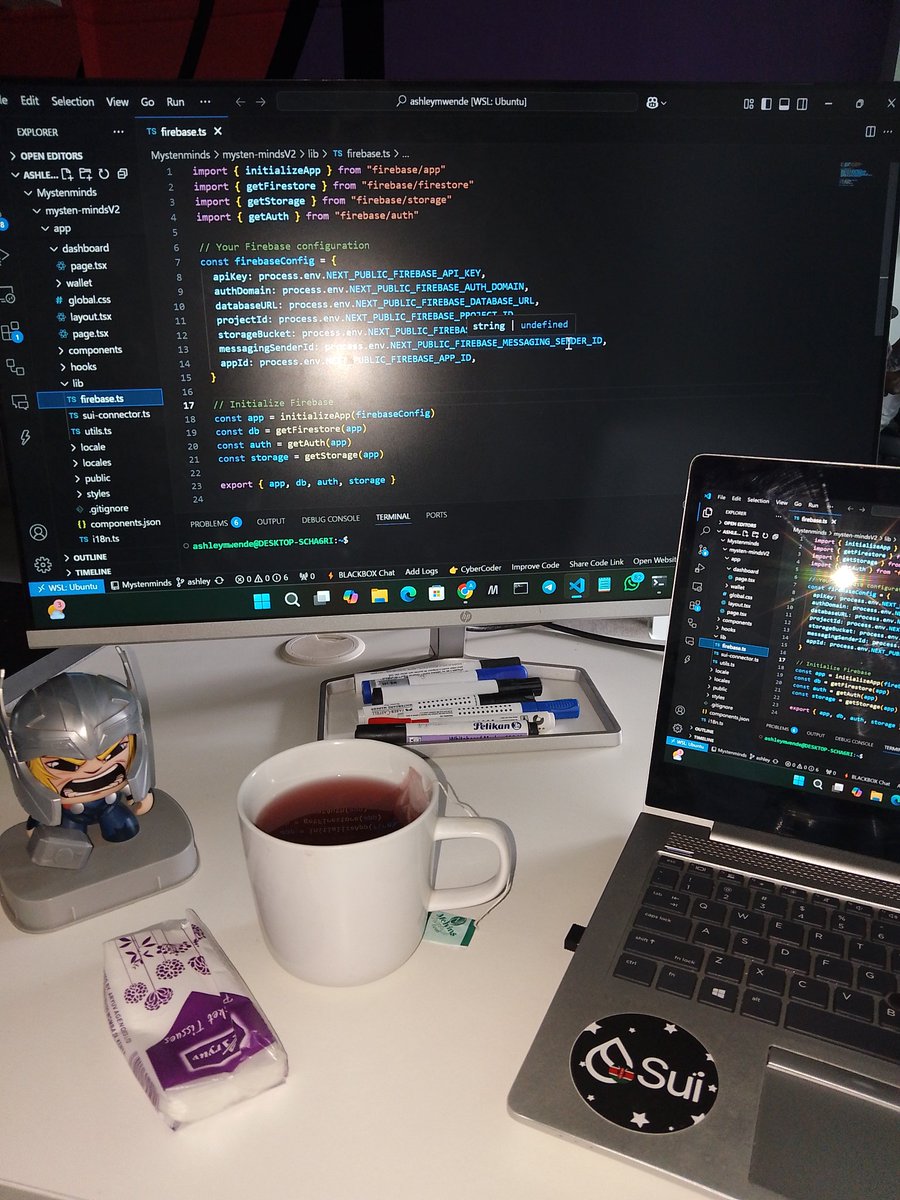 ashleymwende.sui (@mwende10ashley) on Twitter photo Do you as a dev get to a point where you feel like you need to go back to the basics again?🤔.New month energy levels⚡. June will be kind to us.Up and building on <a href="/SuiNetwork/">Sui</a> .I know haters will say below is not my workstation😂😂. <a href="/SuiNetworkKE/">SUI Kenya Community</a> <a href="/SuiNetworkGhana/">Sui Community, Ghana 🇬🇭</a> <a href="/SuiMoveAfrica/">SuiNetwork Africa</a> Do you as a dev get to a point where you feel like you need to go back to the basics again?🤔.New month energy levels⚡. June will be kind to us.Up and building on <a href="/SuiNetwork/">Sui</a> .I know haters will say below is not my workstation😂😂. <a href="/SuiNetworkKE/">SUI Kenya Community</a> <a href="/SuiNetworkGhana/">Sui Community, Ghana 🇬🇭</a> <a href="/SuiMoveAfrica/">SuiNetwork Africa</a>
