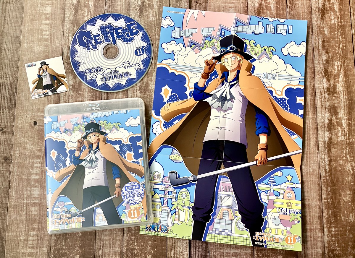 新商品】Blu-ray＆DVD ワンピース 21stシーズン エッグヘッド編 piece