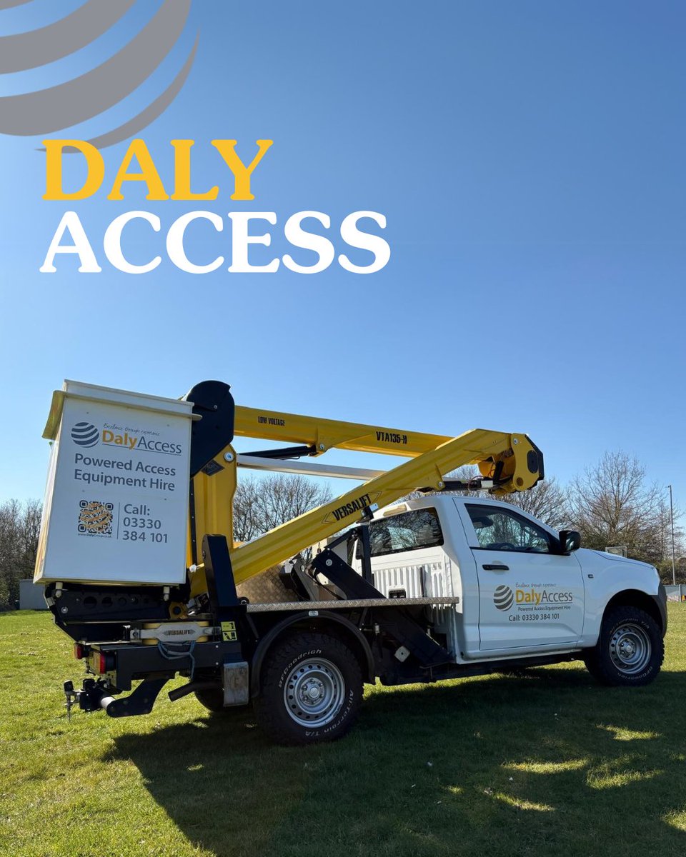 Daly (Group) Ltd (@dalygroup) on Twitter photo ๐จ Need a cherry picker in Norfolk, Suffolk or Cambs?
Daly Access brings safe, fast access to your site with our 4x4 truck-mounted platform.
โ๏ธ Weekday hire
โ๏ธ IPAF operator
โ๏ธ Ideal for construction, tree work, filming & more
๐ Call 03330 384101
#DalyAccess #CherryPicker ๐จ Need a cherry picker in Norfolk, Suffolk or Cambs?
Daly Access brings safe, fast access to your site with our 4x4 truck-mounted platform.
โ๏ธ Weekday hire
โ๏ธ IPAF operator
โ๏ธ Ideal for construction, tree work, filming & more
๐ Call 03330 384101
#DalyAccess #CherryPicker