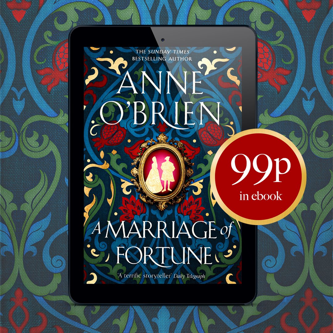 On offer for a limited time in the UK for ebook readers for only 99p.
A MARRIAGE OF FORTUNE
A fortunate marriage will change history.
A scandal could destroy everything...
The Paston women must decide. 
Head or heart? Love or Duty? Scandal or Reputation? amazon.co.uk/Marriage-Fortu…