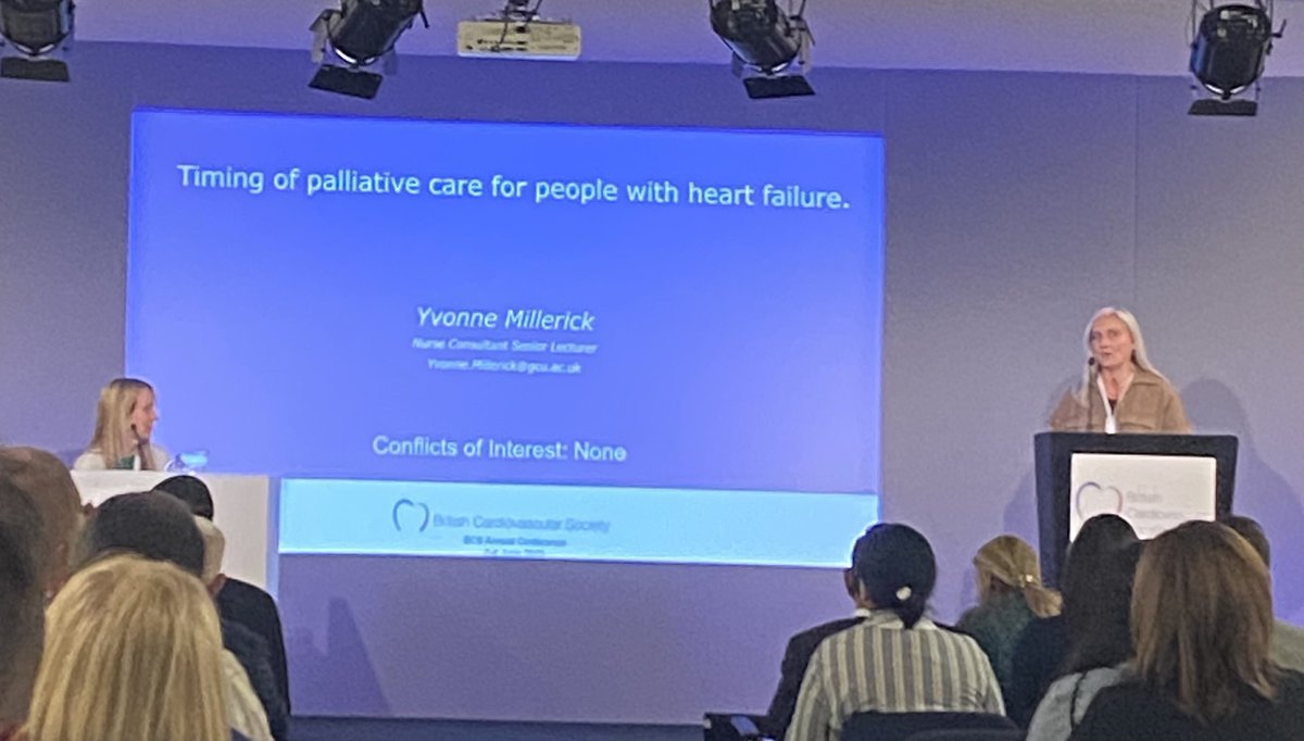 BeckyHyland (@beckyhyland3) on Twitter photo Palliative care is wrongly equated with end of life care - always wise words from Yvonne Millerick #BCS2025 <a href="/BSHeartFailure/">British Society for Heart Failure #theFword</a> <a href="/BritishCardioSo/">British Cardiovascular Society</a> Palliative care is wrongly equated with end of life care - always wise words from Yvonne Millerick #BCS2025 <a href="/BSHeartFailure/">British Society for Heart Failure #theFword</a> <a href="/BritishCardioSo/">British Cardiovascular Society</a>