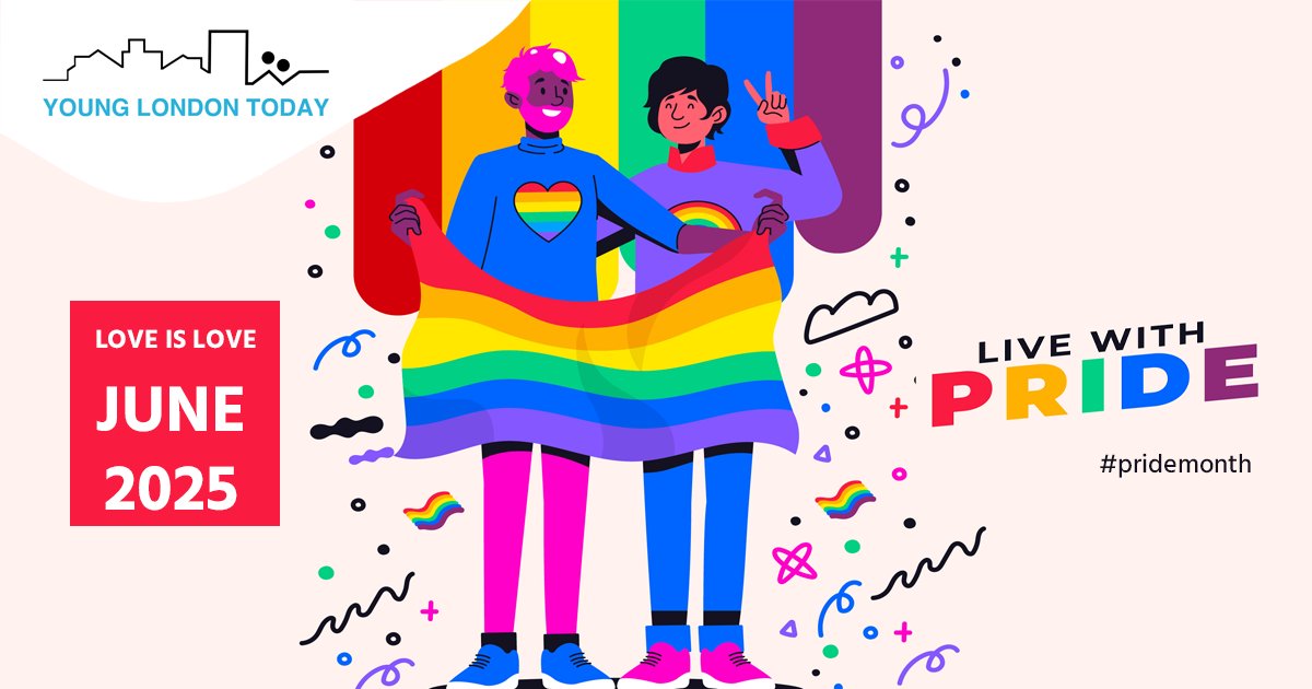 🌈 Happy Pride Month from all of us at Young London Today! 🌈
This month, we stand proudly with LGBTQ+ young people — celebrating their courage, affirming their identities, and committing to safe, inclusive spaces where they can truly be themselves. 💖💛
#PrideMonth #Support #uk