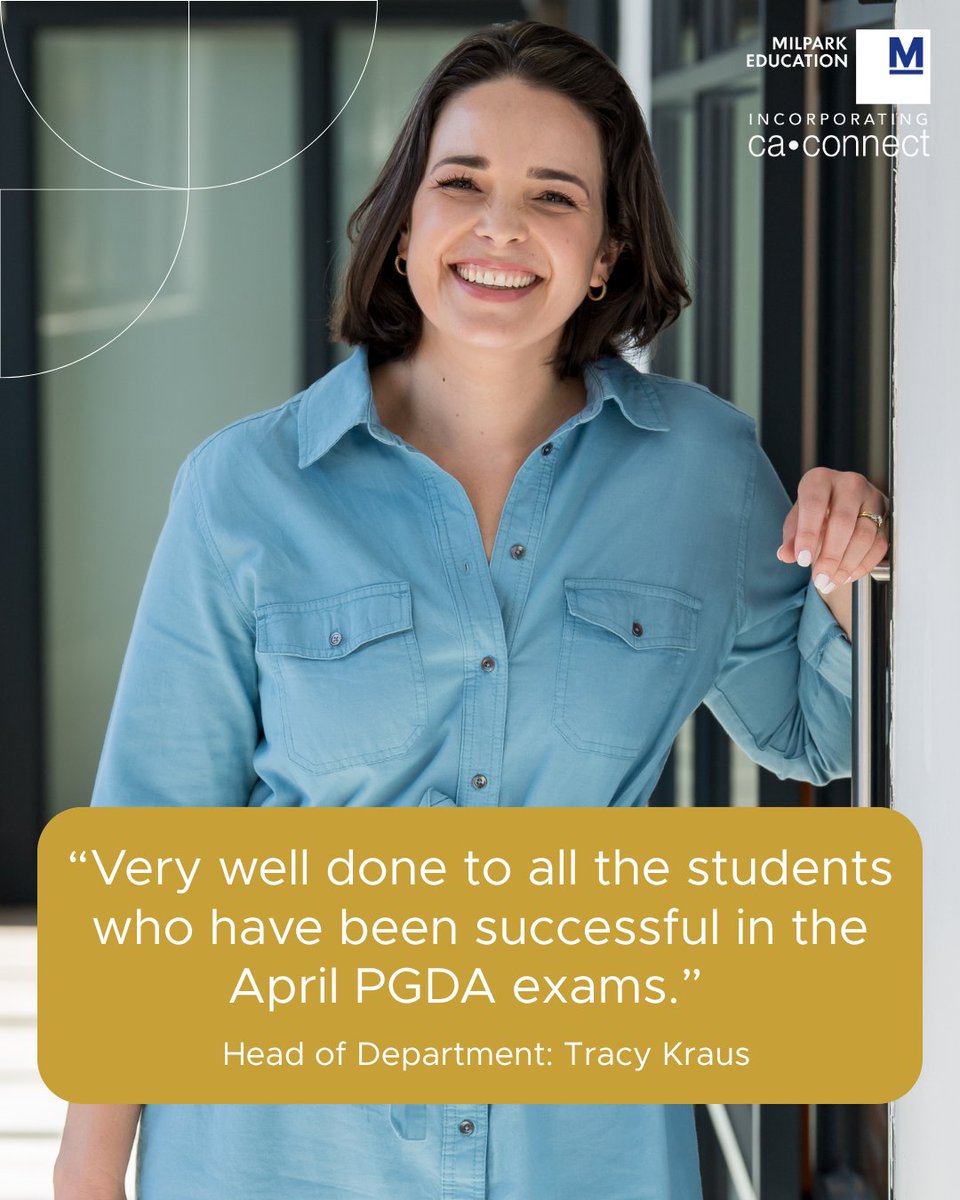 CA_Connect's tweet photo. Congratulations to our PGDA students on their exam results! 👏👏
Your hard work, resilience, and determination have paid off, and we’re incredibly proud of each one of you!
#MilparkPGDA #MilparkProud #AccountingExcellence #FutureCAs #HardWorkPaysOff #PGDA #CTA #PGDAExams https://t.co/6urmtqteAe