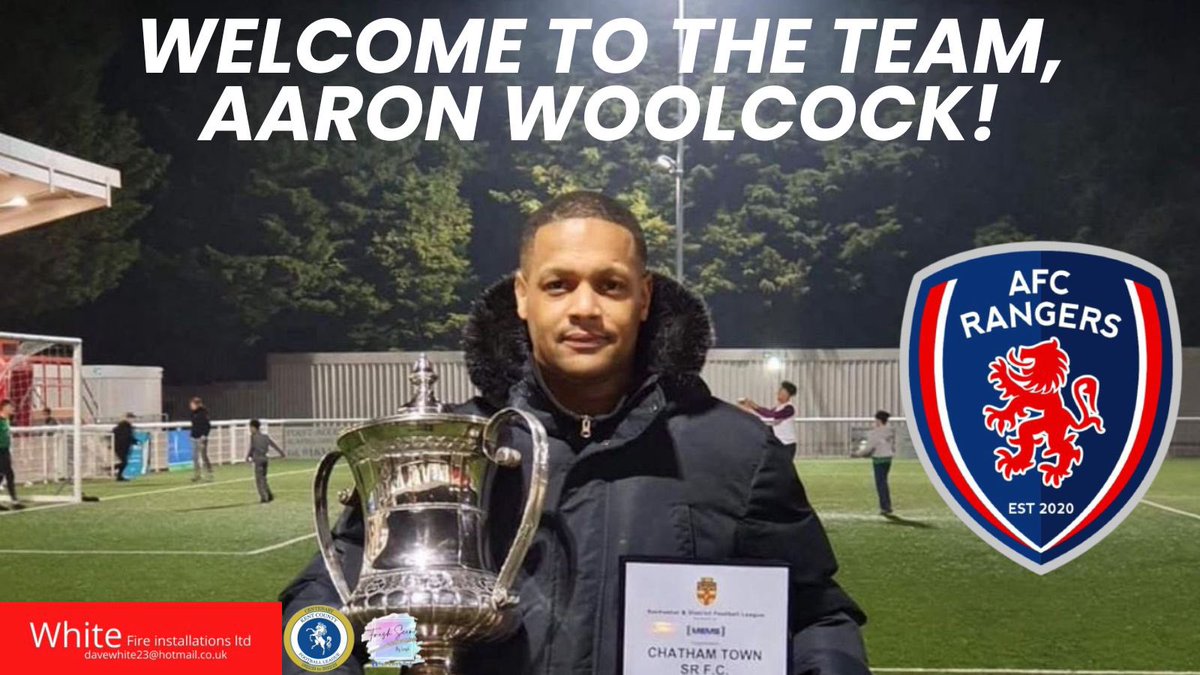We’d like to welcome Aaron to AFC Rangers. Aaron will be coming in as joint manager and helping to build a bigger, stronger club for the upcoming season.