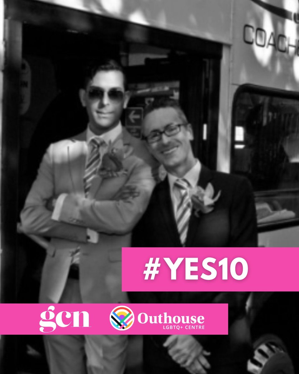 GCNmag's tweet photo. The change in the law allowed people to put an official title to their relationship, but it didn't change what they already knew: they were in love. Share your memories as part of our #YES10 campaign in collaboration with @outhouse_dublin with the link π https://t.co/yih0GStEbW https://t.co/eF82aYjeVb