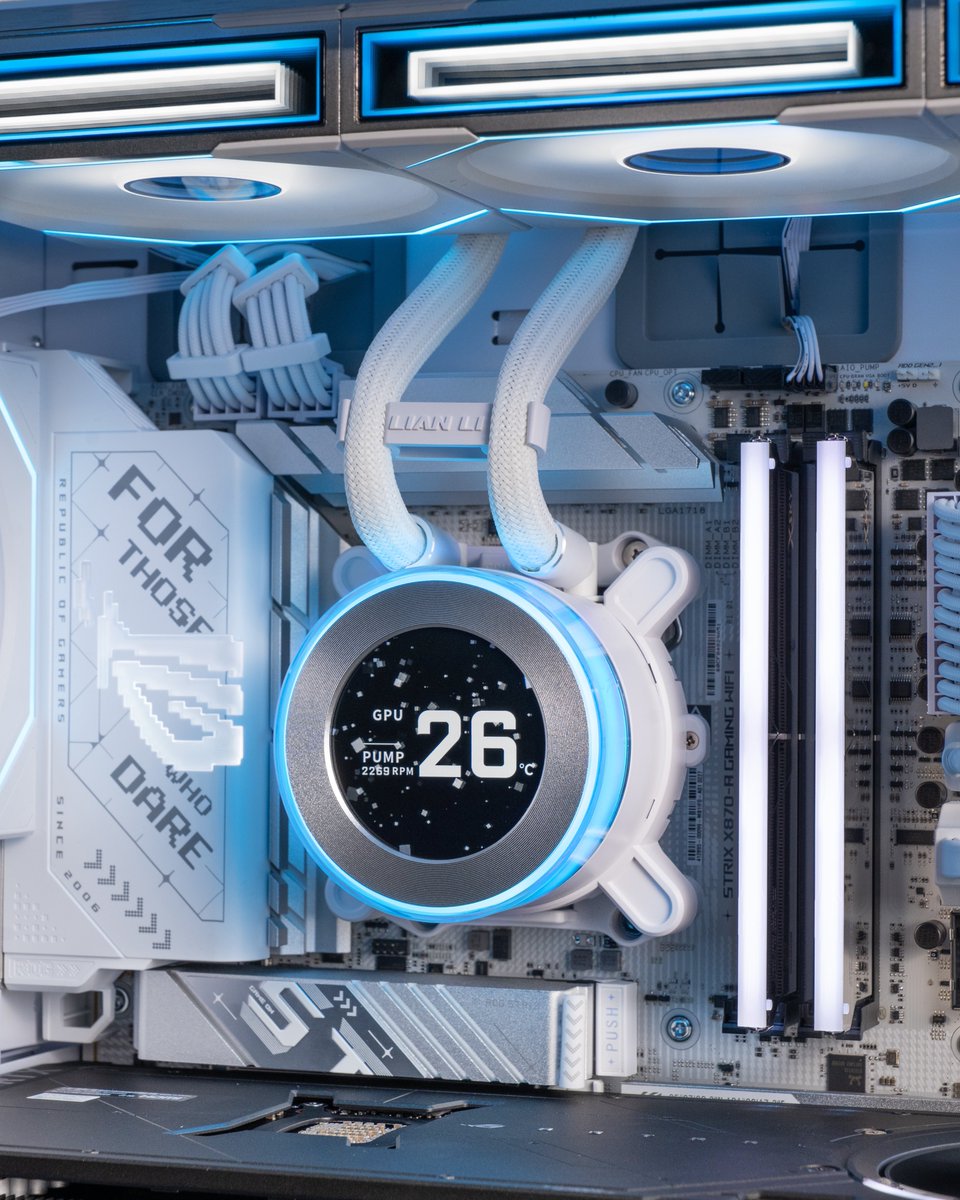 Mr Matt Lee 📸 (@mr_matt_lee) on Twitter photo The Future of PC Cooling Tech is Now 😬 Here’s my latest build feat Lian Li’s new Hydroshift II AIO & Infinity Wireless Fans. A rotating bezel to select LCD modes without software is wild! The build vid explains it all! Watch it 👉 youtu.be/mGimq8wdCOs
<a href="/GlobalLianli/">LIAN LI Global</a> #PCbuild The Future of PC Cooling Tech is Now 😬 Here’s my latest build feat Lian Li’s new Hydroshift II AIO & Infinity Wireless Fans. A rotating bezel to select LCD modes without software is wild! The build vid explains it all! Watch it 👉 youtu.be/mGimq8wdCOs
<a href="/GlobalLianli/">LIAN LI Global</a> #PCbuild