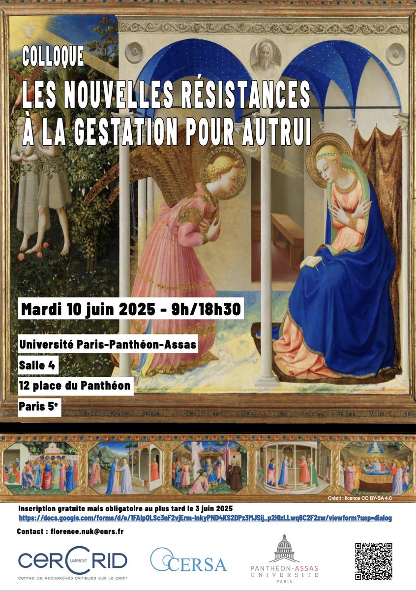 Abbé Pierre Amar (@abbeamar) on Twitter photo Bonjour <a href="/AssasUniversite/">Panthéon-Assas université</a> <a href="/CERCRID_UMR5137/">CERCRID UMR 5137</a> <a href="/CERSA_CNRS/">CERSA</a> C'est une provocation blessante et une erreur : Marie est VRAIMENT la mère de Jésus. Elle l'a conçu, porté, mis au monde, nourri, élevé et elle vivait même encore avec lui quand il avait plus de 30 ans. Rien à voir avec la GPA Bonjour <a href="/AssasUniversite/">Panthéon-Assas université</a> <a href="/CERCRID_UMR5137/">CERCRID UMR 5137</a> <a href="/CERSA_CNRS/">CERSA</a> C'est une provocation blessante et une erreur : Marie est VRAIMENT la mère de Jésus. Elle l'a conçu, porté, mis au monde, nourri, élevé et elle vivait même encore avec lui quand il avait plus de 30 ans. Rien à voir avec la GPA