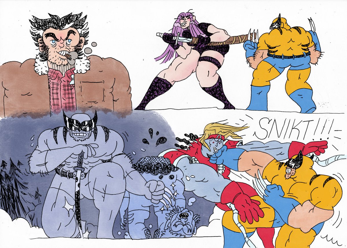*SNIKT* If you see this, post a Wolverine!