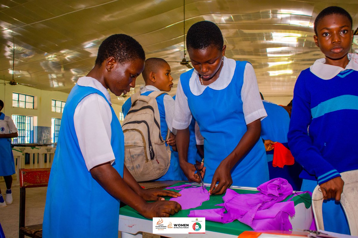 wipfng's tweet photo. YWIPF Ekiti State didn’t stop at leadership!
St. Louis Grammar School girls also learned about menstrual hygiene and how to make reusable sanitary pads.
Empowered girls a stronger, healthier future.
#YWIPF #GirlsEmpowerment #MenstrualHygiene #SheLeads #SDG5 #WomenInPolitics
@ywipforum_Ekiti
@UN_Women
@unwomenNG
@WADEMOSnetwork
@ActionAidNG
@FIDANigeria
@ApoliticalFound