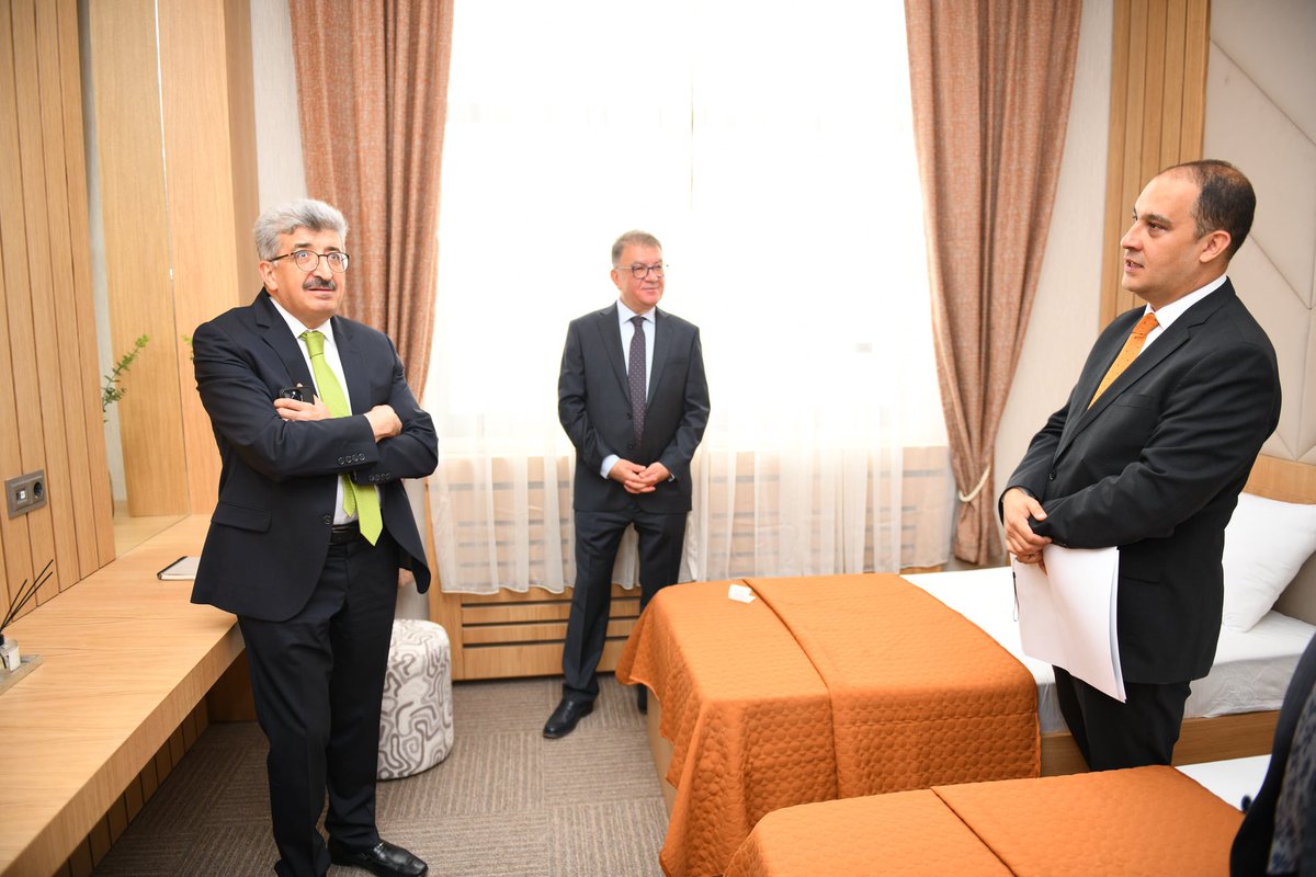 📍Ankara 

Genel Müdürümüz - <a href="/valibilmez/">Mehmet Emin Bilmez</a>  yapımı devam eden 112 Acil Çağrı Koordinasyon Merkezi inşaatını ziyaret ederek,  Ankara Vali Yrd. Harun Kaya ve ilgili birim müdürlerinden yerinde bilgi aldı.