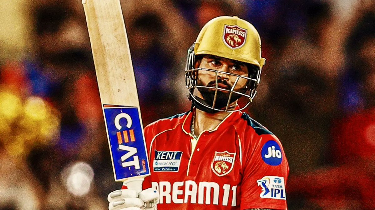 NewsX's tweet photo. Punjab Kings Captain Shreyas Iyer Handed Severe Penalty By BCCI Post IPL 2025 Final Qualification.

https://t.co/6sa59k5Twk

#ShreyasIyer #PBKS #IPL2025 #BCCI #OverRatePenalty #CricketNews #IPLFinals #CaptainFine #PunjabKings #CricketUpdate https://t.co/7xyWjj10IU