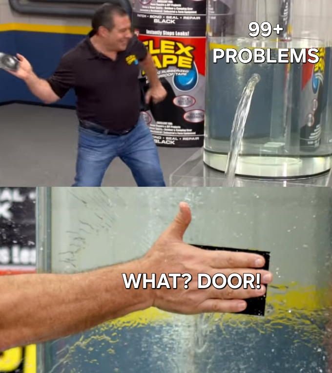 missing what? door! hours..
