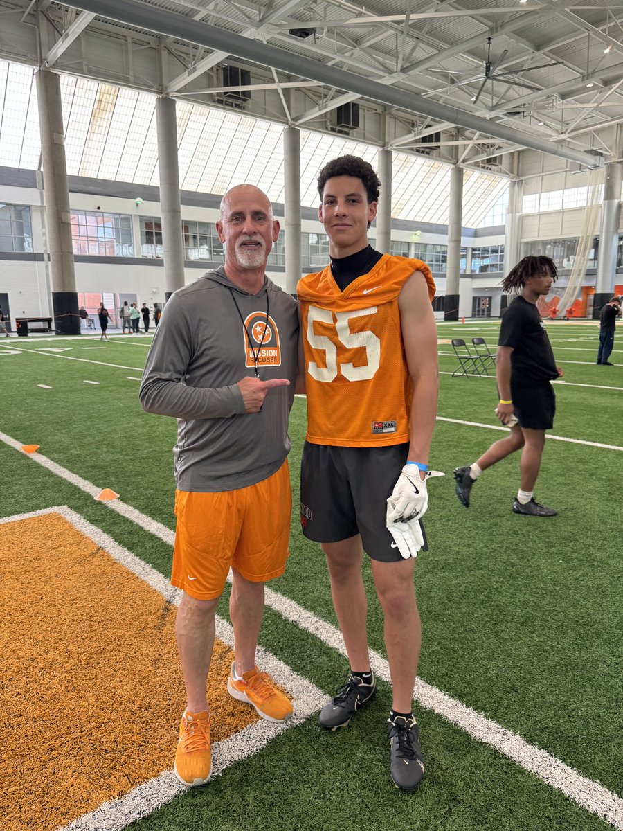 Marcus Jones (@marcusjones088) on Twitter photo Had a great time in Rocky Top this weekend! Had the opportunity to learn from the best. Canβt wait to be back!
<a href="/Coach_Nez_/">Willie Martinez</a> <a href="/Vol_Football/">Tennessee Football</a> Had a great time in Rocky Top this weekend! Had the opportunity to learn from the best. Canβt wait to be back!
<a href="/Coach_Nez_/">Willie Martinez</a> <a href="/Vol_Football/">Tennessee Football</a>