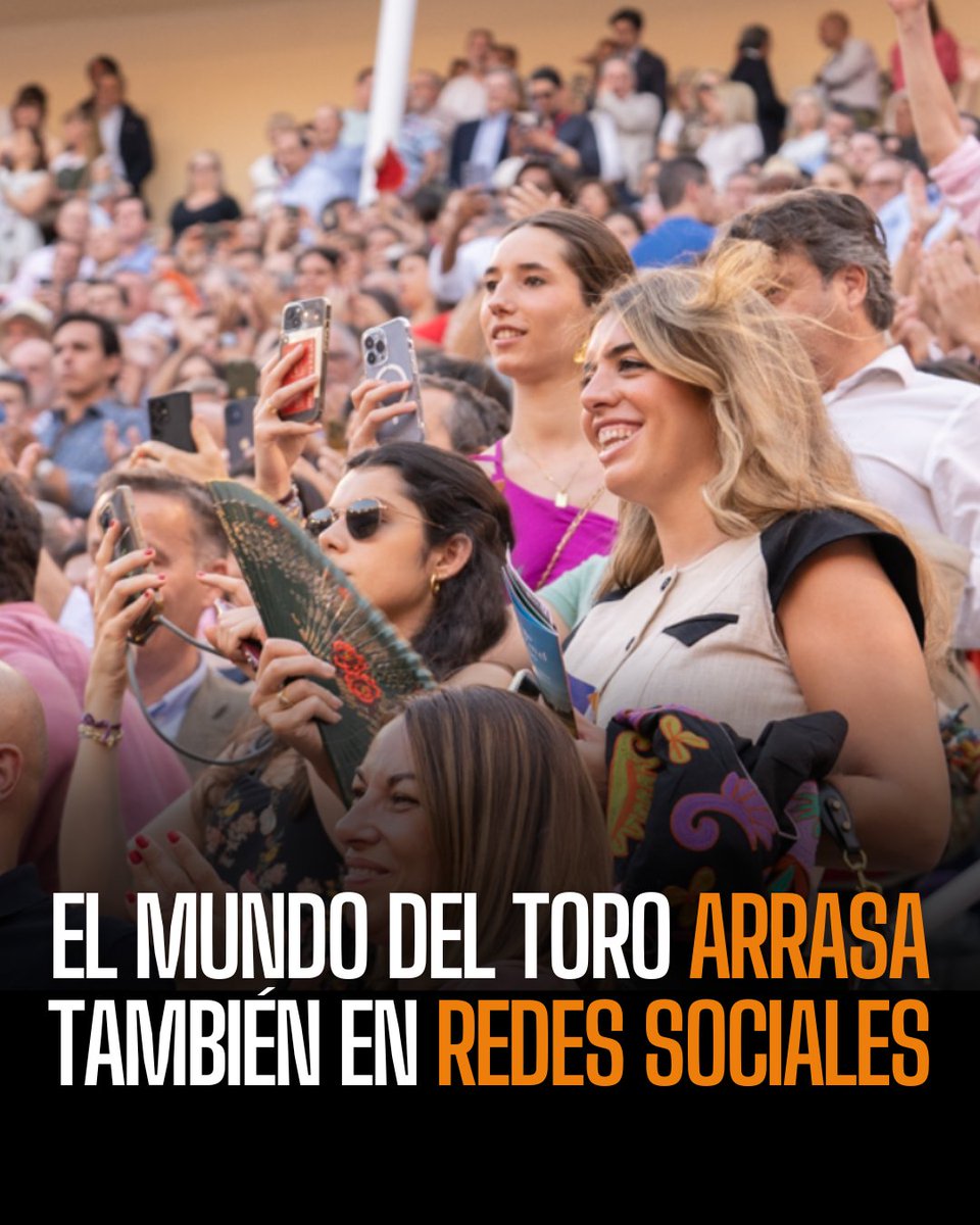 ftorodelidia's tweet photo. 💬 REDES | Mayo, un gran mes para el mundo del toro. 

Las plazas de toros, llenas. Las autonómicas reventando sus audiencias gracias a las retransmisiones de festejos taurinos. Celebramos entre todos el #DíaDeLaTauromaquia. Y en la FTL, la casa de todos los taurinos, hemos logrado uno de nuestros mejores datos en los últimos meses.

💥 Más de 15 millones de visualizaciones.
🚨 Más de 700.000 interacciones.
👍 Más de 5.300 nuevos seguidores.
📢 Más de 25 publicaciones por encima de las 100.000 visualizaciones.
🤳 Superamos los 140.000 seguidores en Facebook y los 50.000 en 𝕏.  Entre todas nuestras redes, hemos superado la barrera de los 300.000 seguidores, lo que equivaldría a llenar 12 plazas como Las Ventas.

Sigamos hablando de toros, que para eso la tauromaquia es cultura que une.