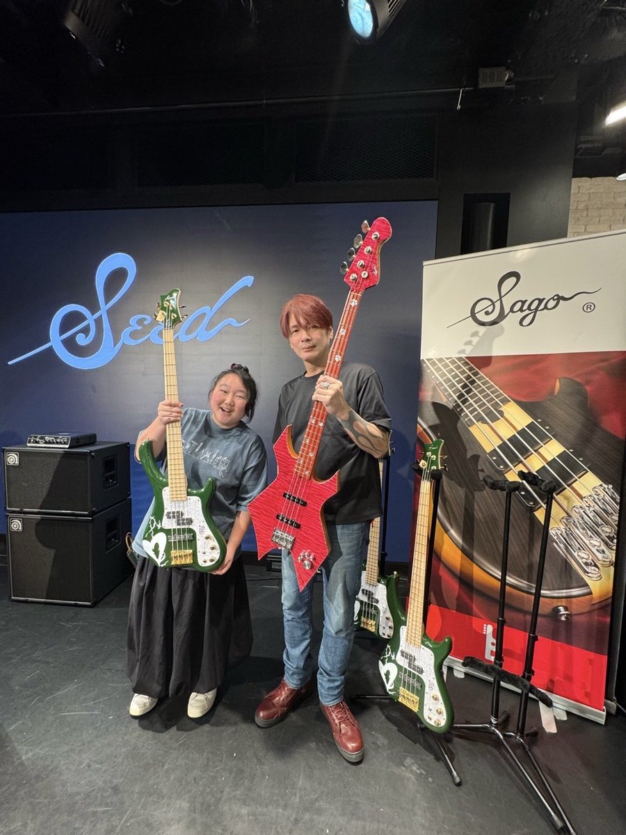 #Sago 繋がりのベーシスト・MINAちゃんのイベントにお邪魔してきたよ🐈‍⬛
俺もイベントを考えようかな🐾