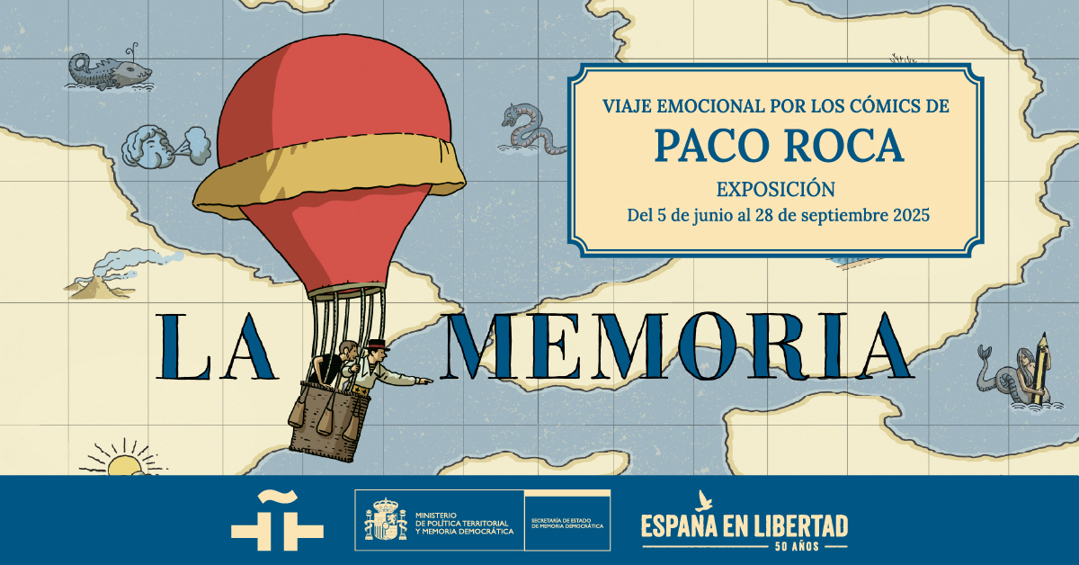 Instituto Cervantes (@instcervantes) on Twitter photo 📢¡Estrenamos exposición!
«#LaMemoria. Viaje emocional por los cómics de <a href="/paco_roca/">Paco Roca</a>», uno de los historietistas 🇪🇸 ➕ importantes.
🗯️Inauguración con el autor y #LuisGarcíaMontero, nuestro director.
🗓️Jueves 5/6
🕛12 h
ℹ️cultura.cervantes.es/ESPANYA/es/id/…
🔴#Directo: youtube.com/live/2IYUsdmbX… 📢¡Estrenamos exposición!
«#LaMemoria. Viaje emocional por los cómics de <a href="/paco_roca/">Paco Roca</a>», uno de los historietistas 🇪🇸 ➕ importantes.
🗯️Inauguración con el autor y #LuisGarcíaMontero, nuestro director.
🗓️Jueves 5/6
🕛12 h
ℹ️cultura.cervantes.es/ESPANYA/es/id/…
🔴#Directo: youtube.com/live/2IYUsdmbX…