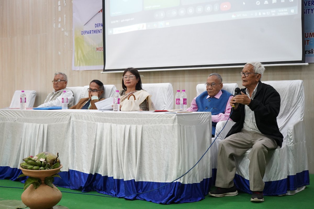 ManipurUniverse's tweet photo. 📌 Valedictory Session
🎓 2-Day International Conference (Hybrid Mode)
🗓️ Topic: Manipuri Diaspora &amp; Nikhil Hindu Manipuri Mahasabha
🗓️ 31-5-2025 The conference concluded with meaningful discussions on heritage, identity &amp; cultural resilience
#ManipuriDiaspora #ManipurUniversity https://t.co/dScaxTpDty