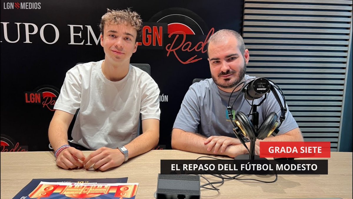 🗓️ 02/05/2025

🎙️ Nuevo episodio de Grada Siete: el repaso semanal al fútbol modesto 💪⚽

💥 Con llamadas a protagonistas del césped.

🔥 Opiniones, goles, esfuerzo y pasión de verdad.

👉 youtube.com/live/bTNYZSwhQ… 

 #FútbolModesto #GradaSiete #FútbolEspañol