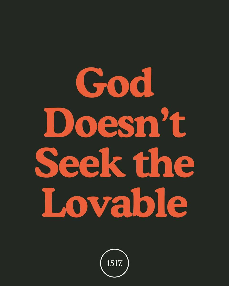 The love of God is not like our love. The love of God does not seek the lovable, the likable, or the one who will love him back. God loved us, as it were, even before he found us, even before he created us, from the very foundation of the world. Indeed, his love created us,