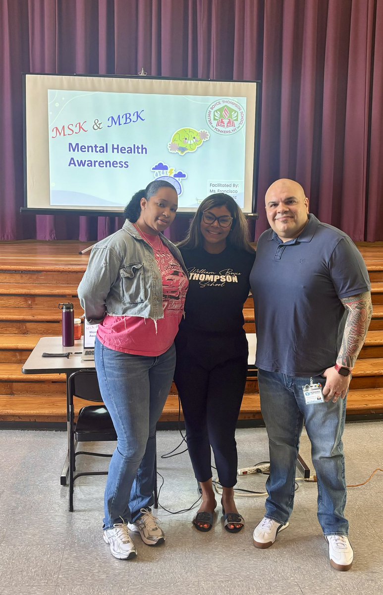 DrRodriguez411's tweet photo. WBT MSK &amp; MBK closed out Mental Health Awareness Month with a workshop on Mental Health. From understanding emotional wellness to learning real strategies for self-care and community support, this workshop reminded us: Mental health is health. @yonkersmbk @YonkersSchools https://t.co/chUzkNwyEu