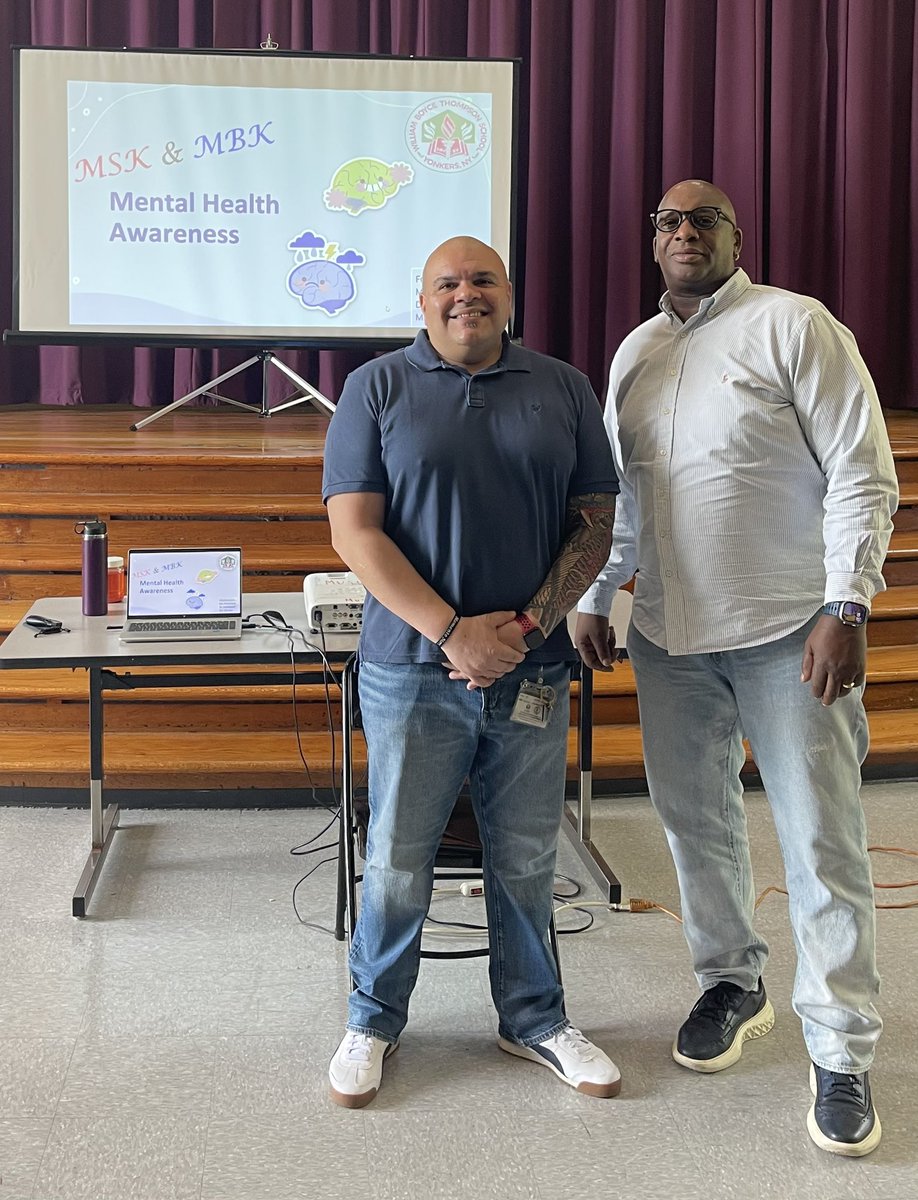 DrRodriguez411's tweet photo. WBT MSK &amp; MBK closed out Mental Health Awareness Month with a workshop on Mental Health. From understanding emotional wellness to learning real strategies for self-care and community support, this workshop reminded us: Mental health is health. @yonkersmbk @YonkersSchools https://t.co/chUzkNwyEu