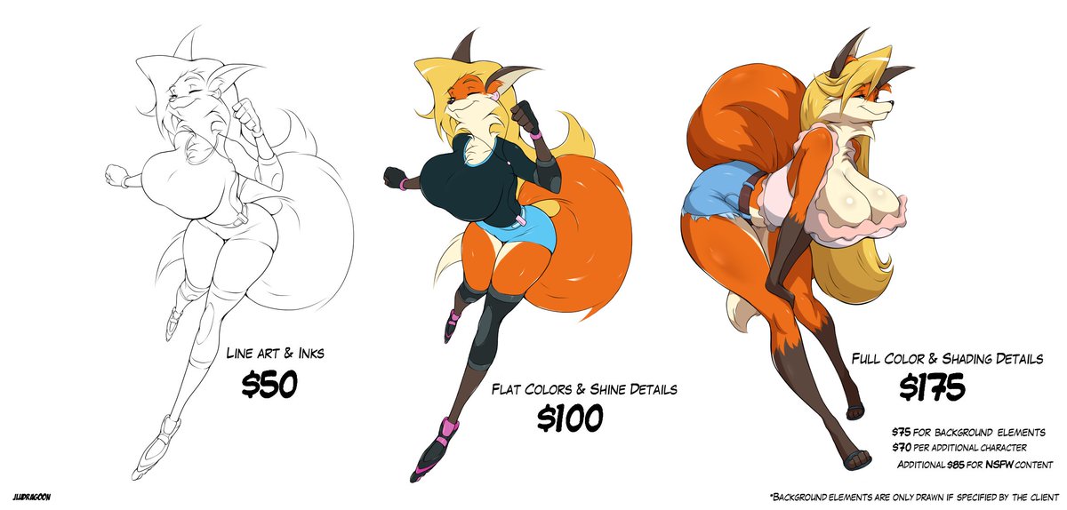 Officially open for commissions! 

Send me a note if you're interested. 🙂