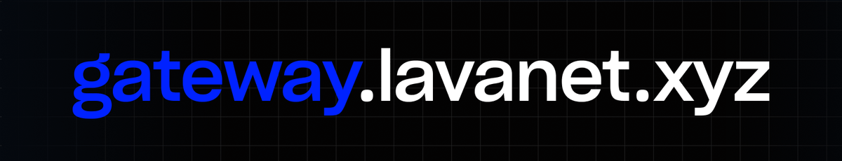 It's a great time to build on Base

Especially if you have reliable RPC endpoints with up to 100 requests per second, freely available via the Lava Gateway.