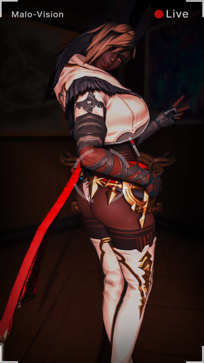 Started playing FF again, doing catch-up on the last patch or so and having fun with it! Here's a butt pic for you all while I get back into posing again🥰

#FFXIV|#GPOSERS|#GPOSERSNSFW|#Viera