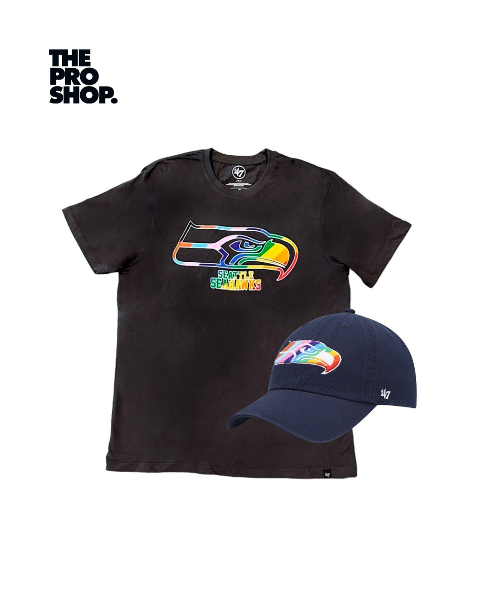 Wear your colors loud!

Shop the Pride Collection available now at Lumen Field and The Landing in Renton. 12% of proceeds will be donated to the Pride Foundation.

Store Hours and Locations » shwks.com/ixbkld5h