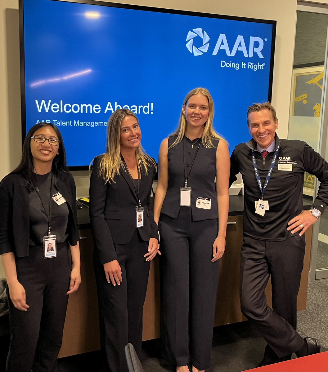 AARiving: THE Class of 2025 Summer Interns!

“Better Than The Best”

#WeAreAAR #AviationAftermarketServices #AARworkplace #DoingItRight