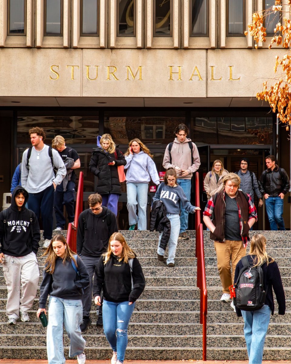 Common App (@commonapp) on Twitter photo Through academic excellence and cutting-edge research, students at the <a href="/UofDenver/">University of Denver</a> are prepared for success with real-world experiences, top-tier internships, and more. Start your DU journey today! ❤️💛
#UniversityofDenver x #MemberMonday Through academic excellence and cutting-edge research, students at the <a href="/UofDenver/">University of Denver</a> are prepared for success with real-world experiences, top-tier internships, and more. Start your DU journey today! ❤️💛
#UniversityofDenver x #MemberMonday