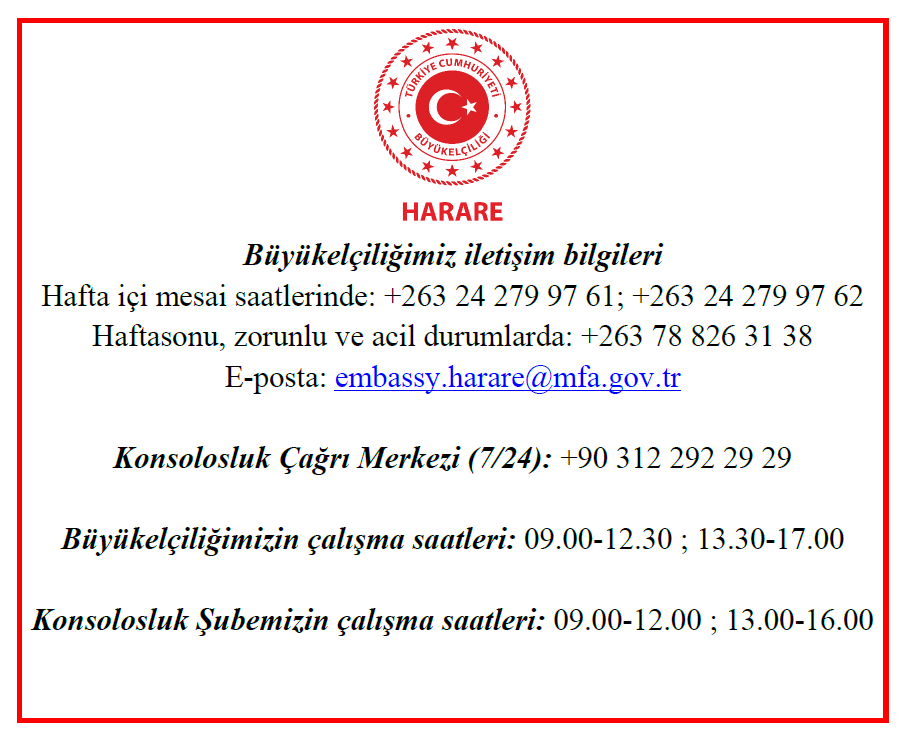 Türkiye in Zimbabwe tweet media