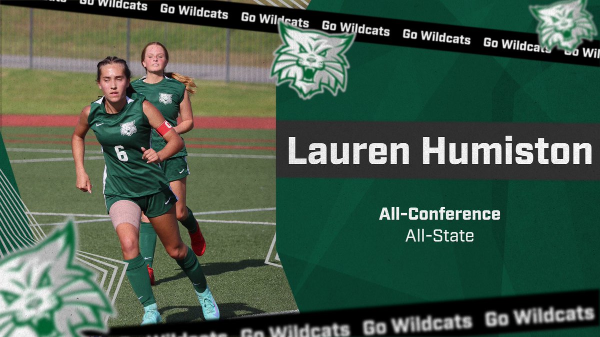Congratulations to Lauren Humiston on her post season soccer awards!