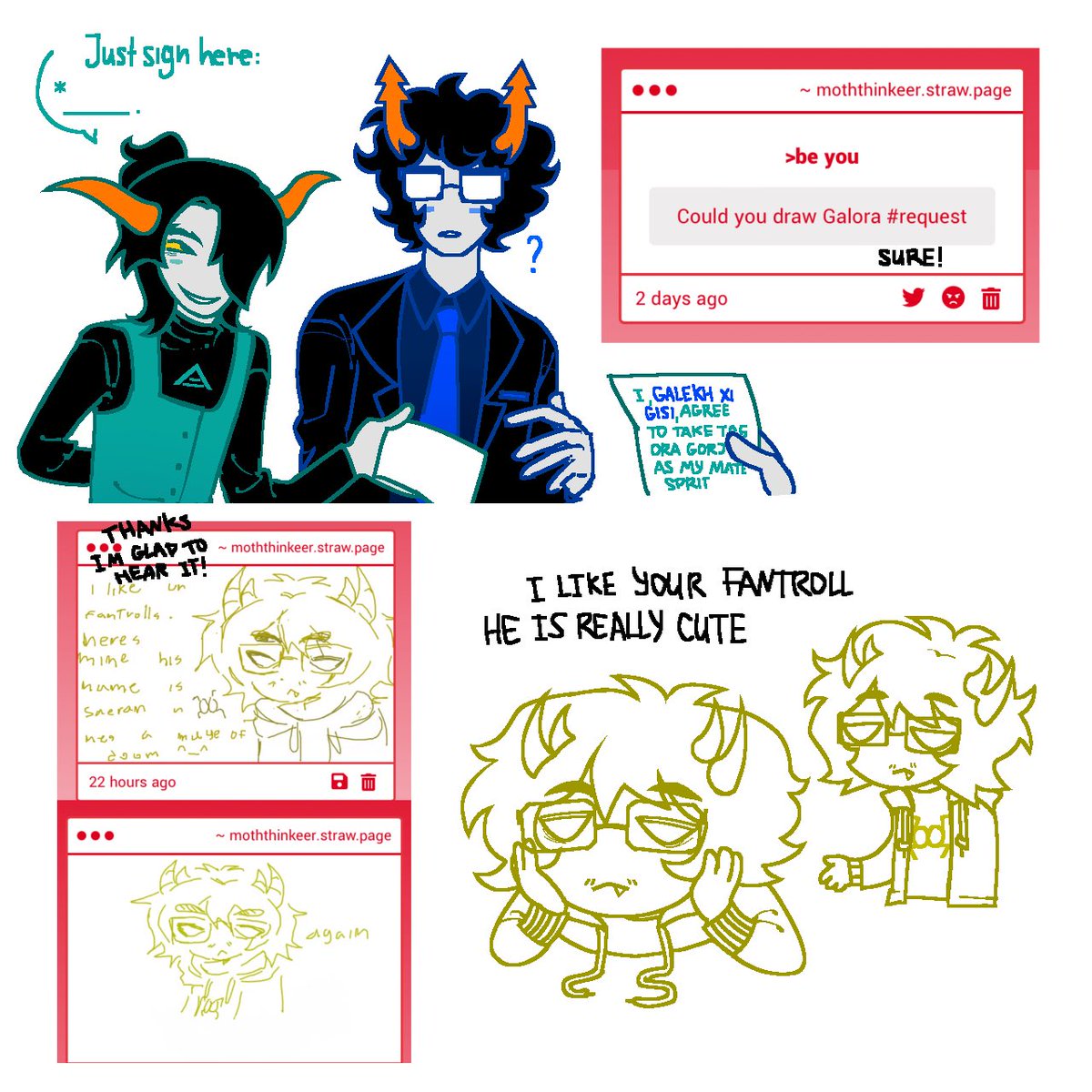some stuff from strawpage