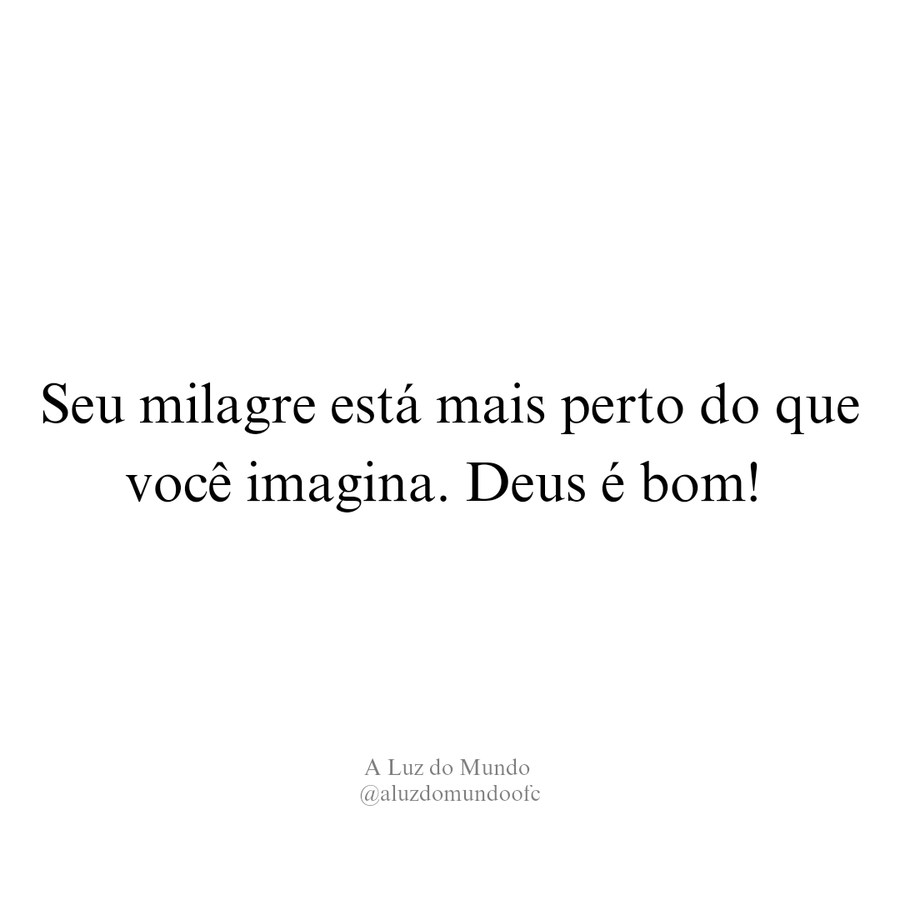 A Luz do Mundo tweet media