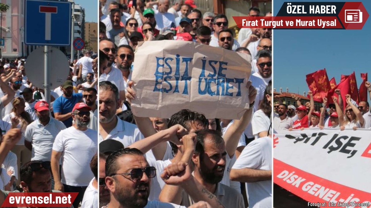 YALAN: “İşçiler şımarık, lüks için grev yapıyorlar.”
GERÇEK: İşçi bordrosu: 37.691 TL.
Açlık sınırı: 23.590 TL
Yoksulluk sınırı: 81.599 TL

Yalanlar ve gerçekler👇

Fırat Turgut (<a href="/dfturgut/">Fırat Turgut</a>) ve Murat Uysal'ın (<a href="/muraatuysal/">Murat Uysal</a>) haberi

evrensel.net/haber/556050/g…