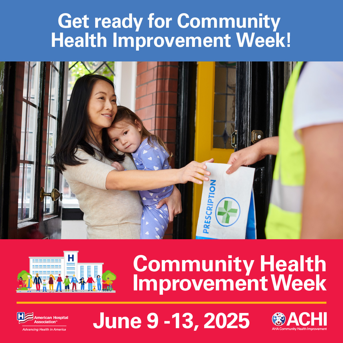 Are you leading initiatives to improve health in your community? Get involved in this year’s Community Health Improvement Week, taking place June 9-13, to share your best practices with others from across the country! Learn more: ow.ly/gWzr50W2A6I