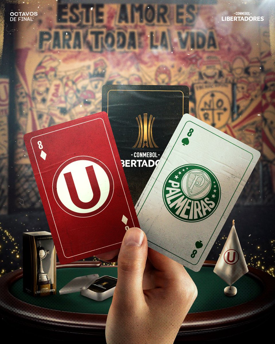 Masuero2005's tweet photo. 👉👉⚽ ‼️ "U" VS PALMEIRAS ‼️Tras el sorteo de 8vos de Copa Libertadores, Universitario será rival del más difícil, el 13/08 en el Monumental. El 'Verdao" acaba de eliminar a S.Cristal y antes de enfrentar a cremas jugarán el Mundial de clubes 
#ELPSG #Universitario #Palmeiras https://t.co/qLQm9xLjCx