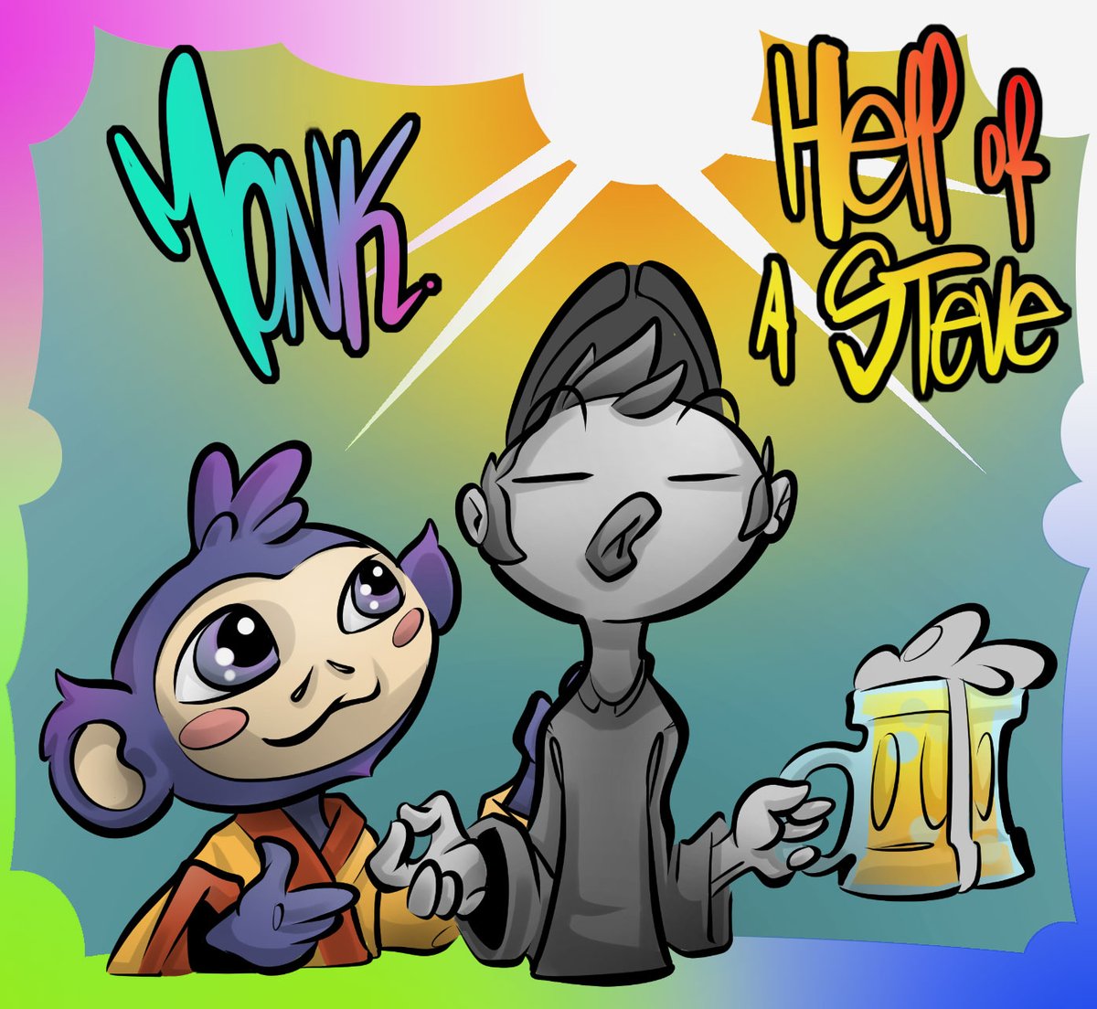 I met <a href="/monks_xyz/">Monk</a>  today and he taught me a new way to relax!
Thanks so much for that my fren! 🧘🐵..(🍻)
NFTs on <a href="/monad_xyz/">Monad ⨀</a>