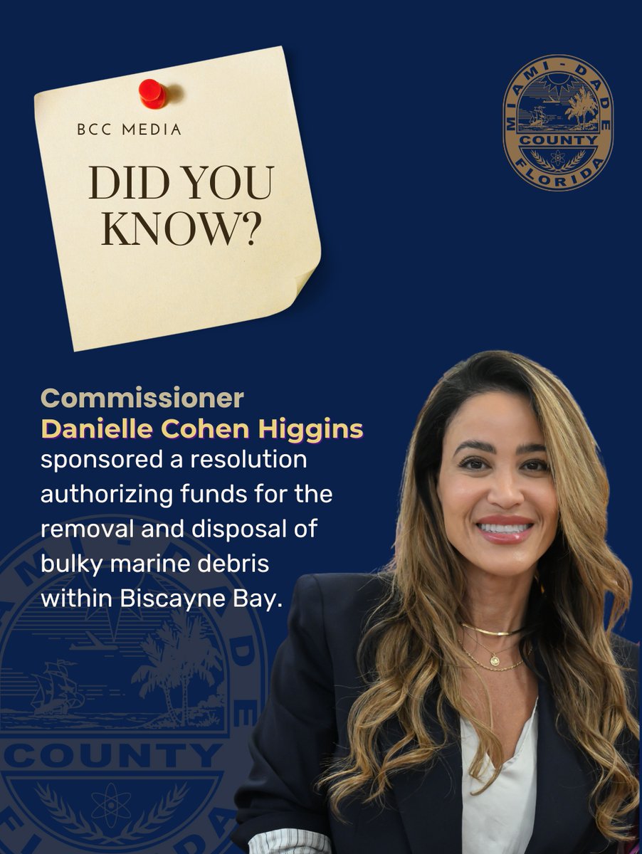 Miami-Dade Board of County Commissioners (@miamidadebcc) on Twitter photo For more information on Commissioner <a href="/DanCohenHiggins/">Commissioner Danielle Cohen Higgins</a>' legislation, click on the following link: spr.ly/6010N4rYa For more information on Commissioner <a href="/DanCohenHiggins/">Commissioner Danielle Cohen Higgins</a>' legislation, click on the following link: spr.ly/6010N4rYa