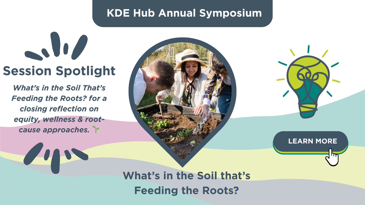 Amid rapid change, how do we stay rooted in what promotes mental health?
 
Join Changing Landscapes: What’s in the Soil That’s Feeding the Roots? for a closing reflection on equity, wellness &amp; root-cause approaches. 🌱

For more information: kdehub.ca/symposium/annu…