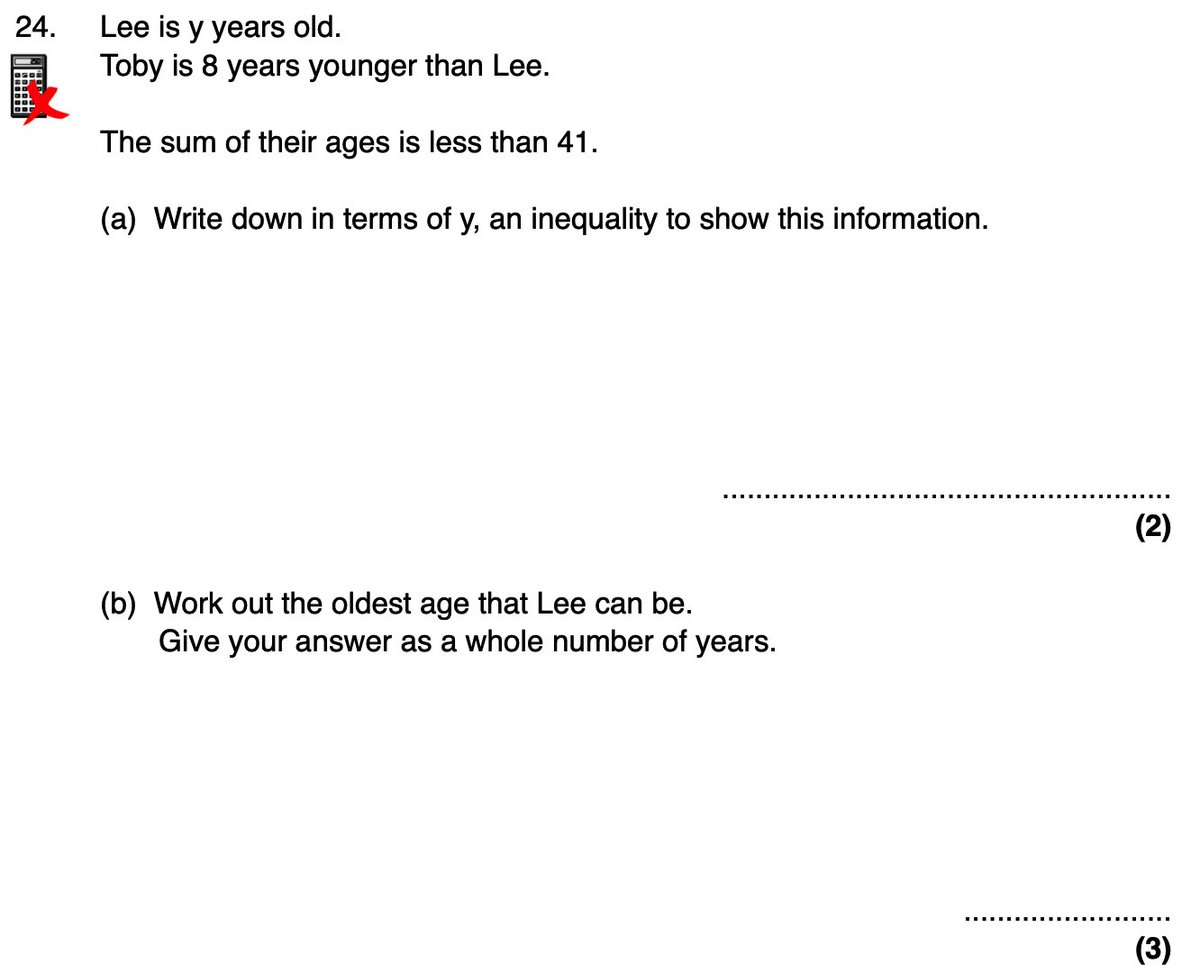 Corbettmaths's tweet image. Inequalities Practice Questions
📚 15 brand new questions (now 35 in total!)
✅ Updated answers
🎬 Video solutions added (45 minutes)
corbettmaths.com/2019/08/29/ine…