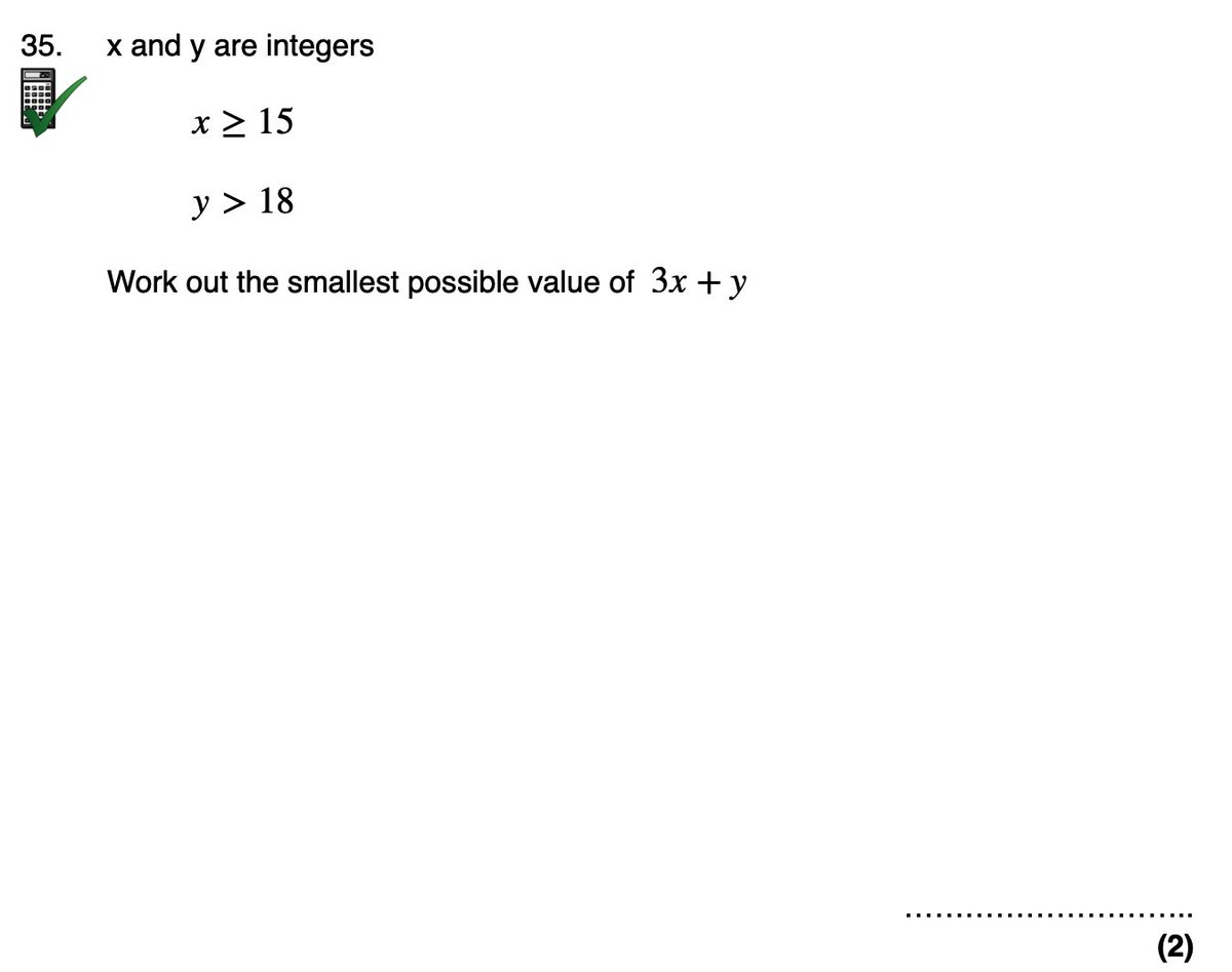 Corbettmaths's tweet image. Inequalities Practice Questions
📚 15 brand new questions (now 35 in total!)
✅ Updated answers
🎬 Video solutions added (45 minutes)
corbettmaths.com/2019/08/29/ine…