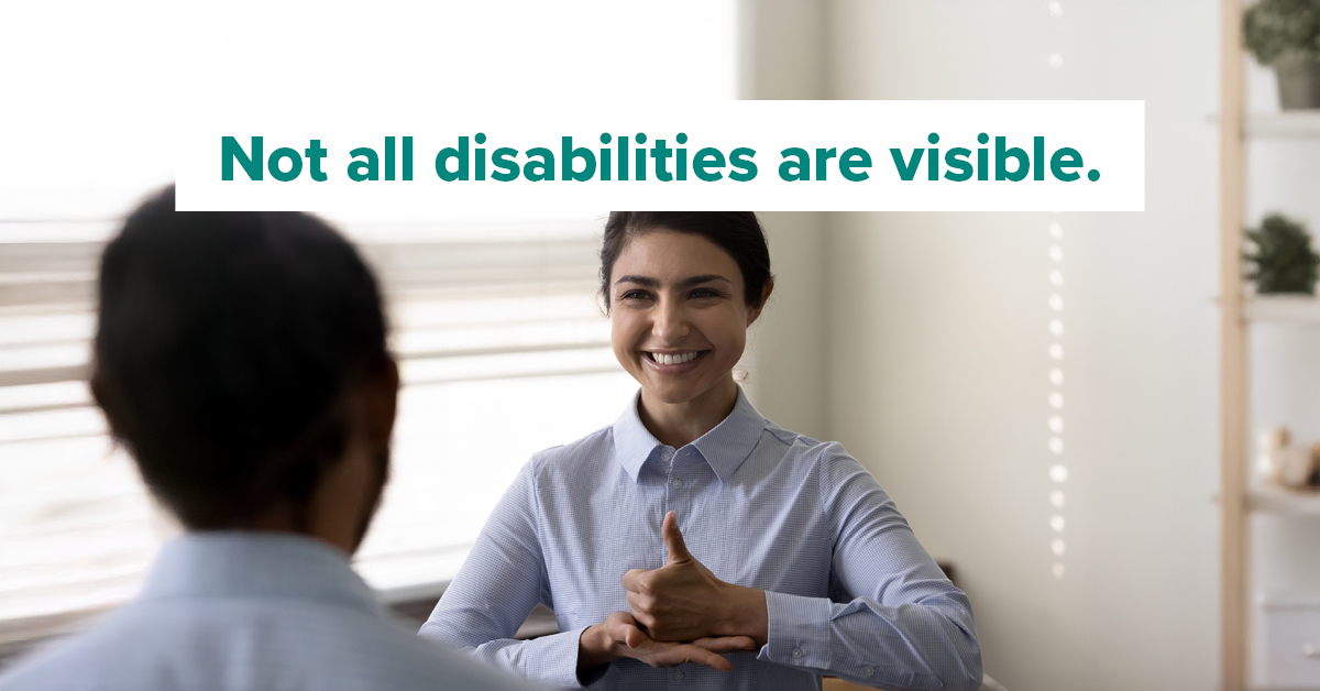 Not all disabilities are visible. The City of Burnaby is dedicated to removing all barriers to accessibility. 

Tell us how we can make the City more accessible to you: ow.ly/aeGZ50VUgXq