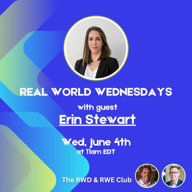 Tune in for the next episode of Real World Wednesday on June 4 at 11 AM EDT, featuring Artera’s VP of Clinical Development, Dr. Erin Stewart!

You won’t want to miss this deep dive into real-world data and the future of #AI in #oncology.

 Tune in here: heyor.ca/8K2YJY