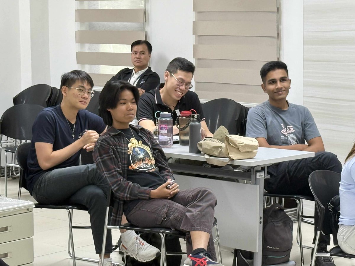 Today we had visiting students from Singapore!

The National University of Singapore (NUS) College is conducting its Global Experience (GEx) Program in the Philippines this June, focusing on disaster resilience and climate adaptation. As part of this immersive, interdisciplinary